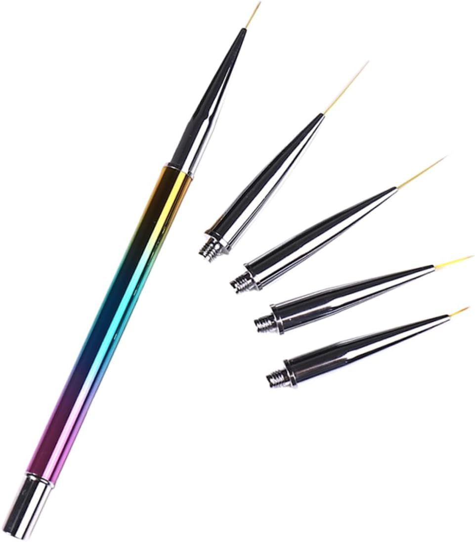 BIUDECO Nail Art Pen Replacement Heads for Nail Art Design Easy to Use for Families Professionals image number 3