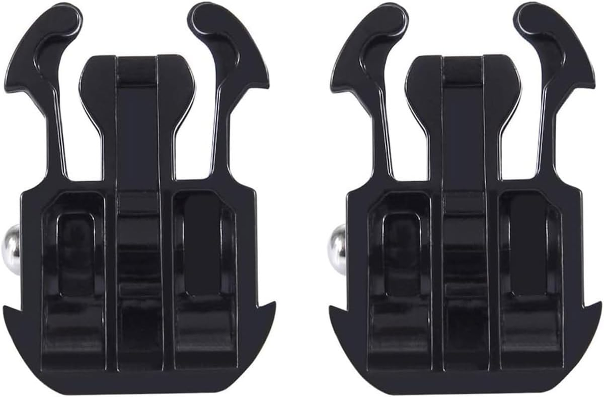 2 PCS Horizontal Surface Quick Release Buckle, Mount Holder Compatible with Gopro Hero 15 14 13 12 11 10 9 8 7 6 5, 5 Session 4 Session 3 2 1, Xiaoyi and Other Action Cameras image number 1
