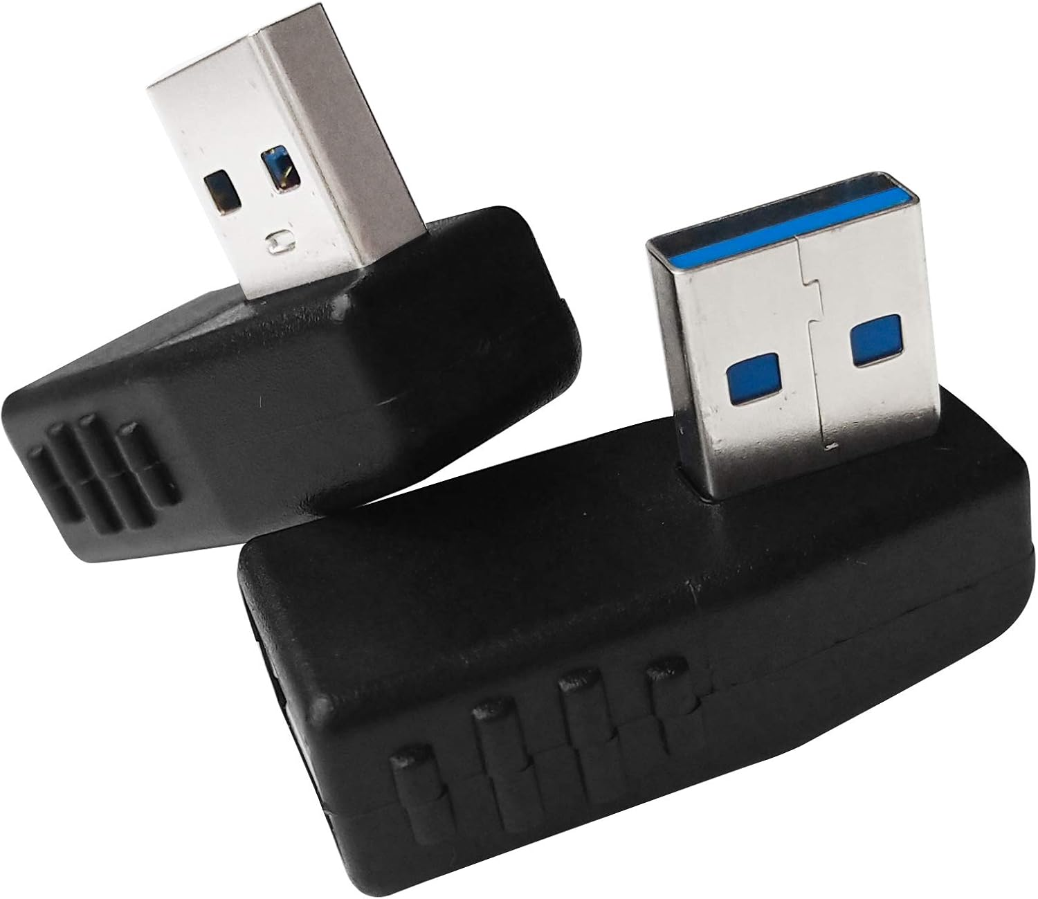 USB 3.0 Male to Female 90 Degree Right Angle Extension Adapter USB Leftward and Rightward Connector
