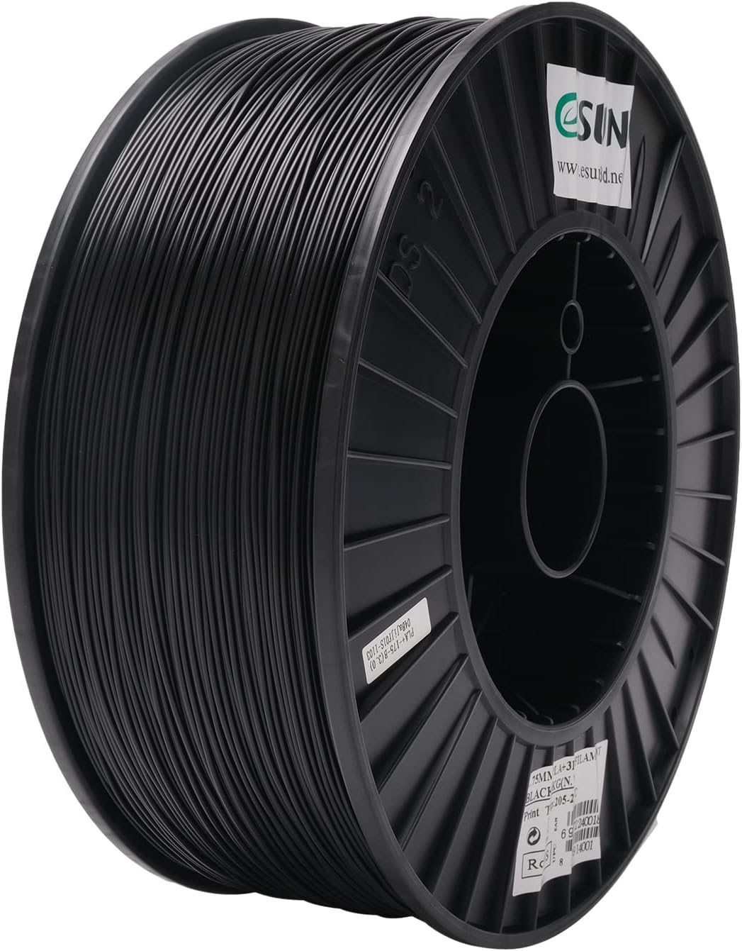 Esun PLA+ 3D Printing Filament PLA PRO plus Spool 1.75Mm 1KG Dimensional Accuracy +/- 0.05Mm for 3D Printers,Black