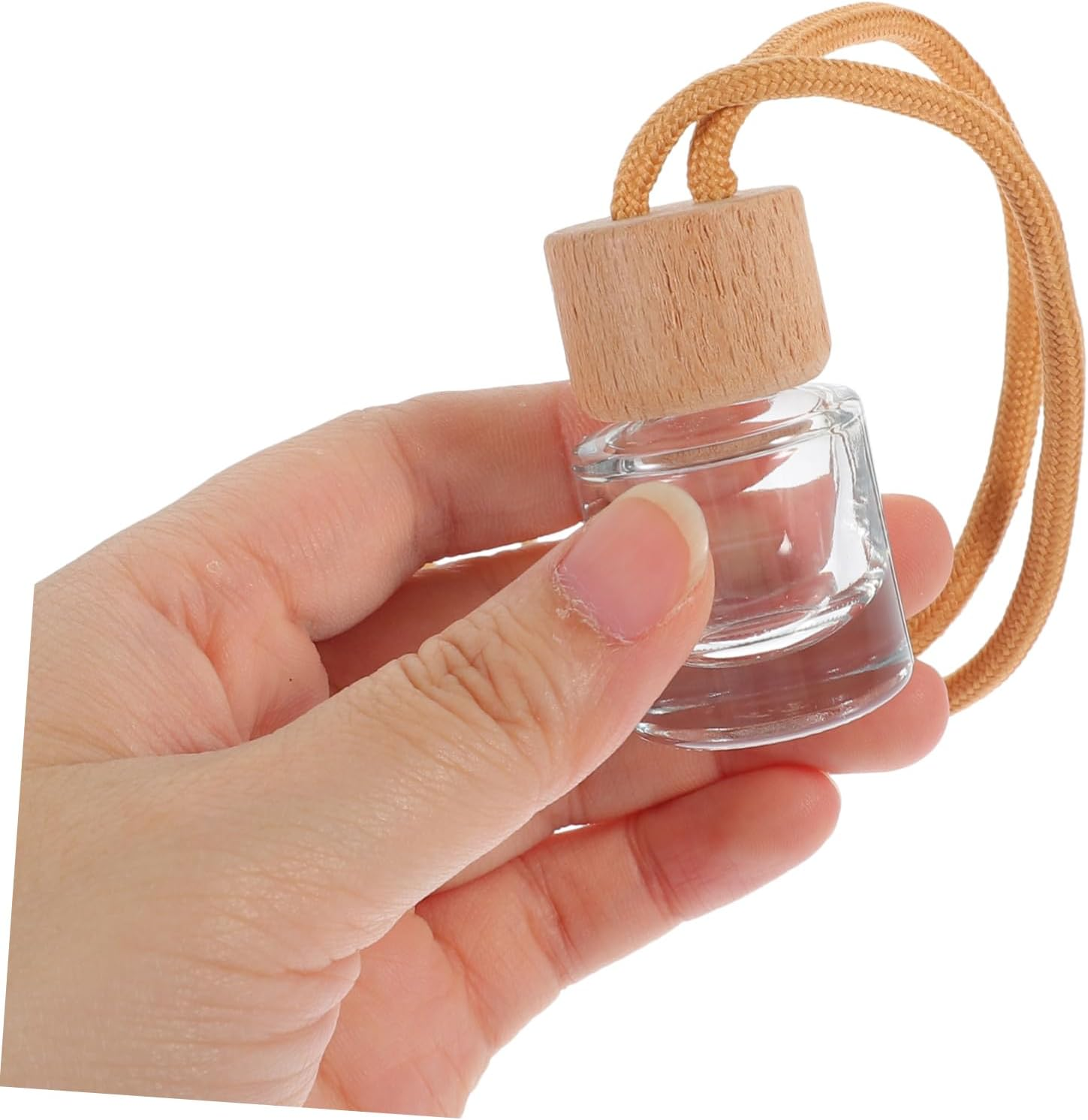 STOBAZA 10Pcs Empty Perfume Bottle Pendants Car Air Freshener Bottles Car Smell Air Freshener image number 2