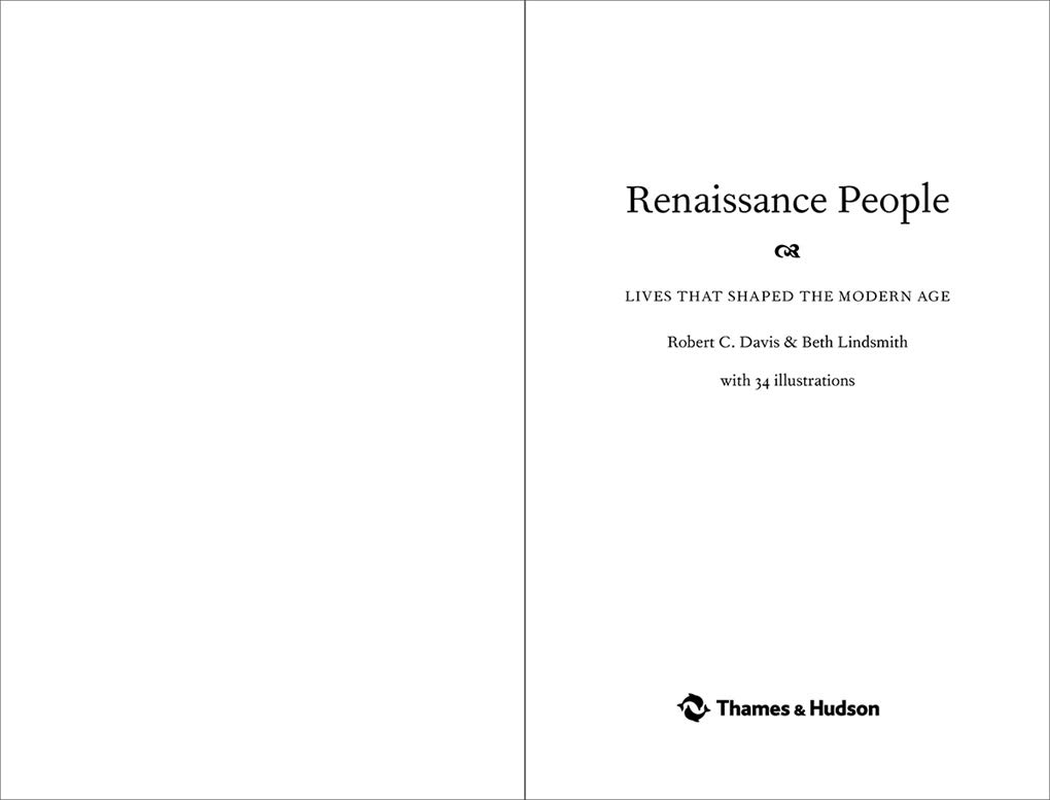 Renaissance People:Lives That Shaped the Modern Age image number 1