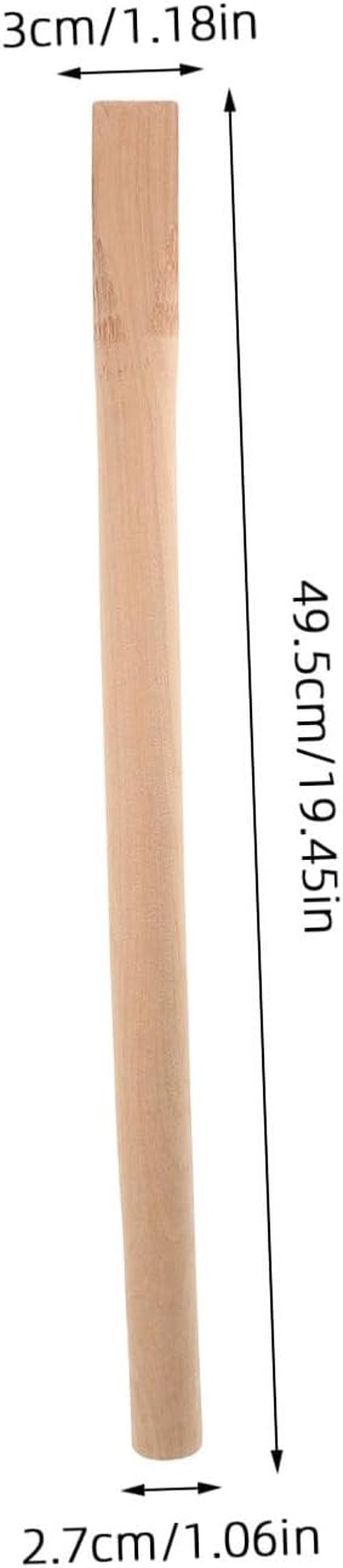 Kisangel Ergonomic Wooden Hoe Handle Long Replacement Tool Handle for Gardening Digging Weeding with Enhanced Grip and Extended Reach for Efficient Outdoor Use image number 4