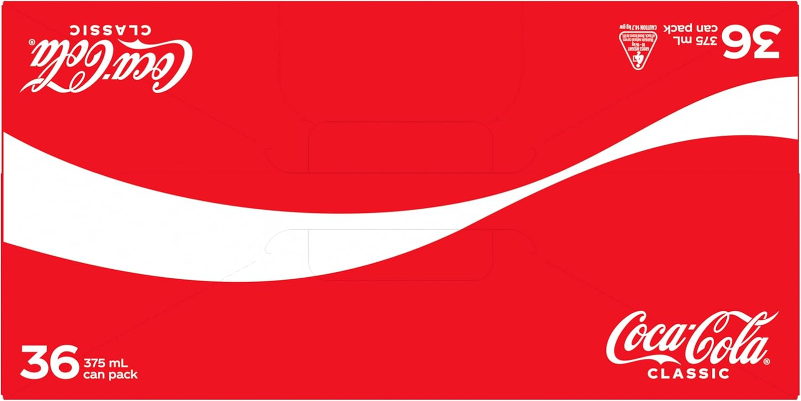 Coca-Cola Classic Soft Drink Multipack Cans 36 X 375Ml (Packaging May Vary) image number 6