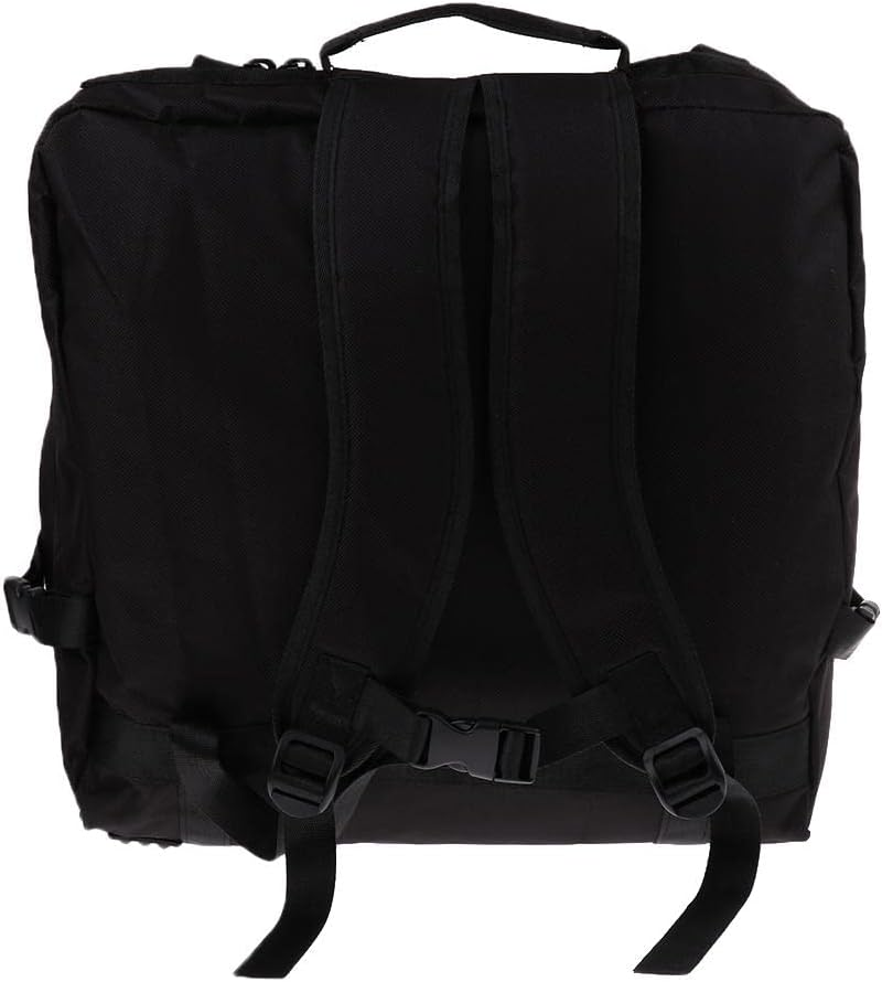 Thick Padded Bass Piano Accordion Gig Bag Accordion Case Backpack, 120 Bass image number 4