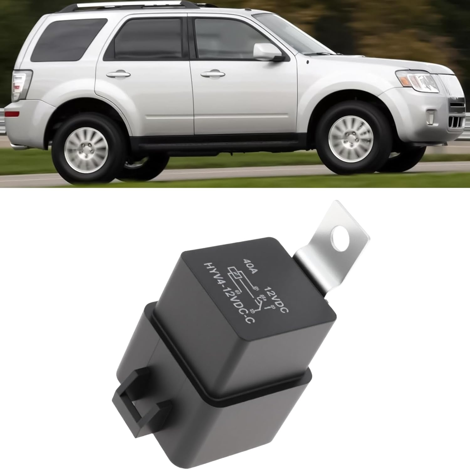 2Pcs 882751A1 5Pin Power Trim Tilt Relay Compatible with Mercury Compatible with Johnson Evinrude 5.5/5.8 Models image number 1