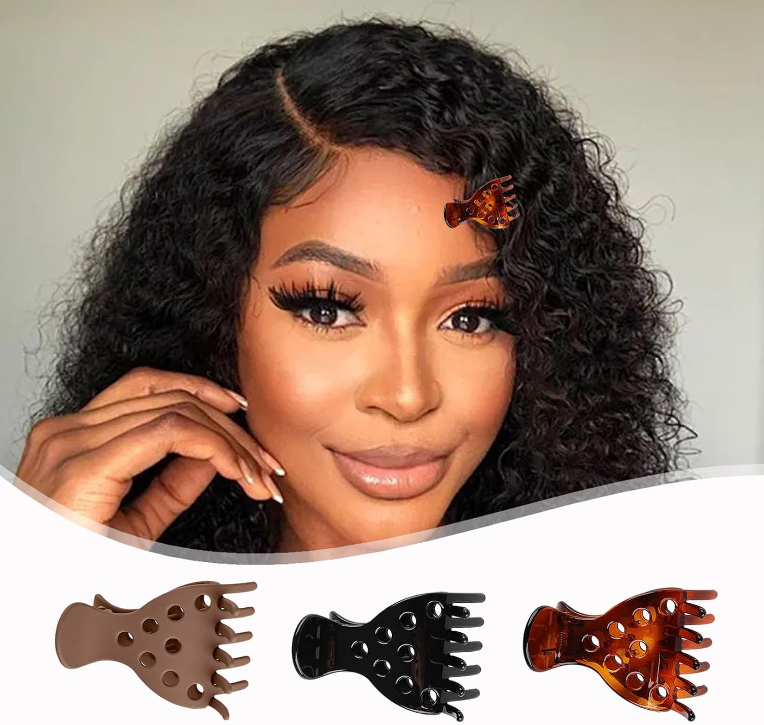 Pack of 6 Hair Clips Volume Clips Hair Volume Clips Hair Clips for Lifting Hair Roots for Fluffy 2025 New Model image number 1