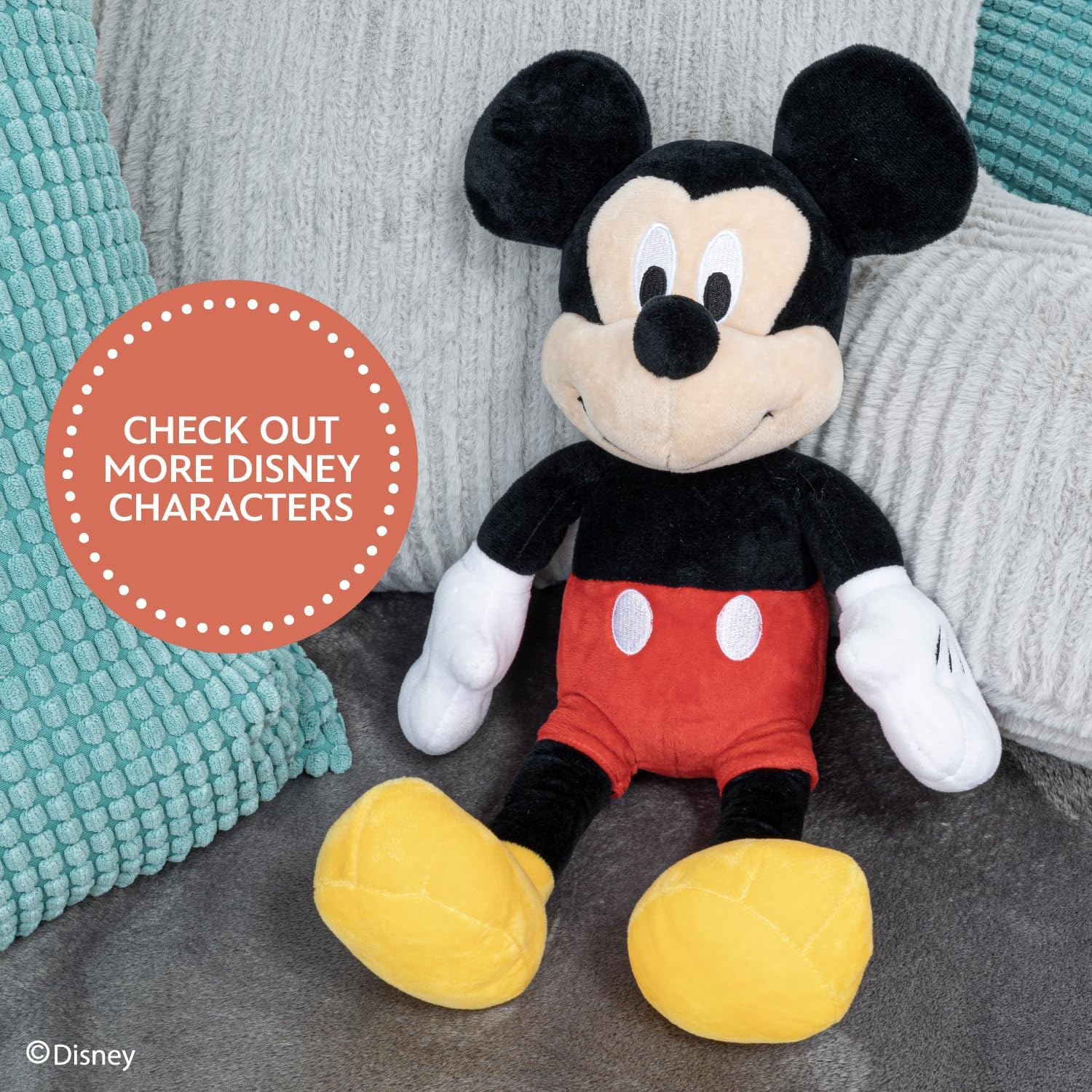 KIDS PREFERRED 2018 Disney Minnie Mouse Pink Dress 15.5" Plush with Hangtag image number 2