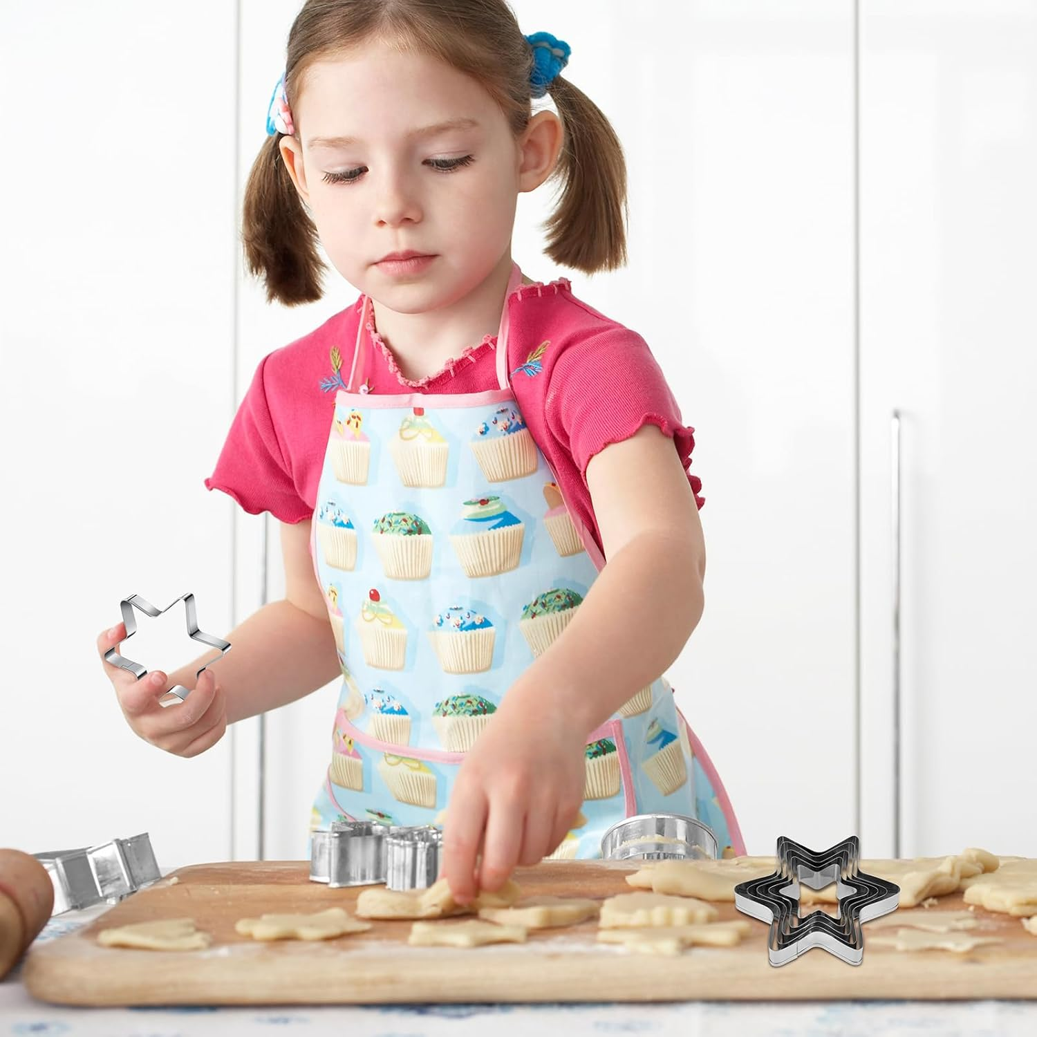 Arch Door Cookie Cutters Egg Biscuit for Kids DIY Lunchbox Bento Box Fruit Vegetable Sandwich Cutters for Baking Children Boys Girls, Pack of 5 image number 6