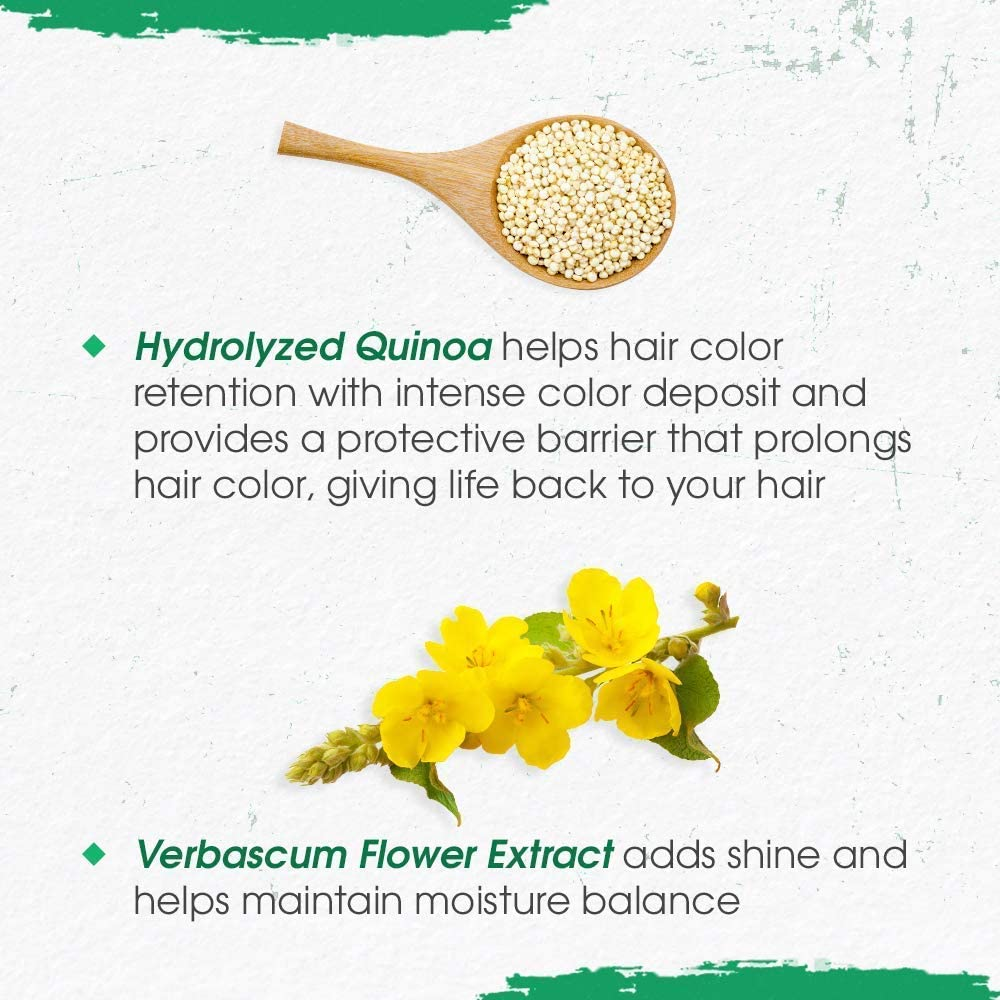 Punky Colour 3-In-1 Color Depositing Shampoo + Conditioner, PC91071, Greengarious, 250 Millilitre image number 3