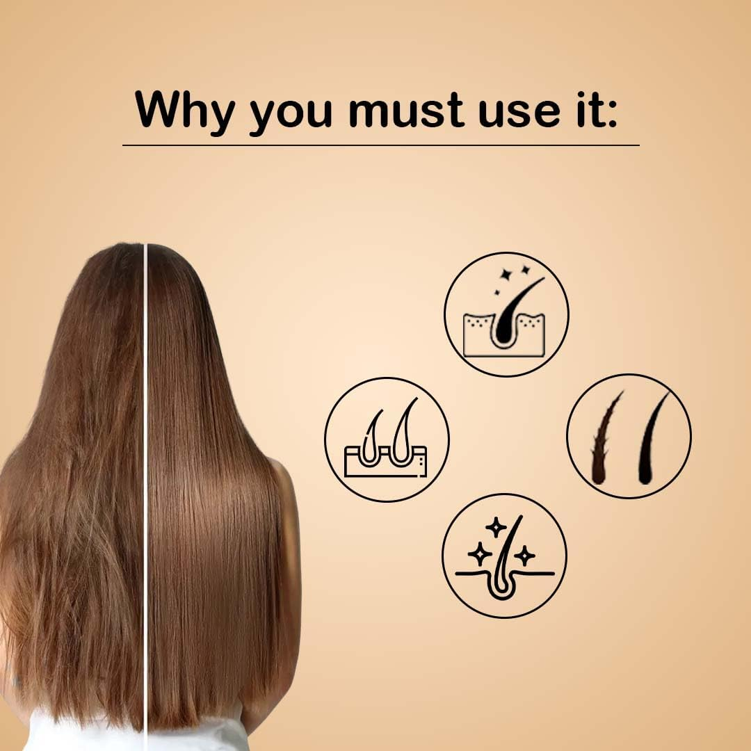 Frizzy Hair Combo by Mi Nature |Hibiscus (227G) Sidr (227G) Powder with Elixir Oil(100Ml) | for Natural Beautiful Hair | Hair Pack for Conditioning, Smooth, and Shinny, and All Types of Hair | image number 4