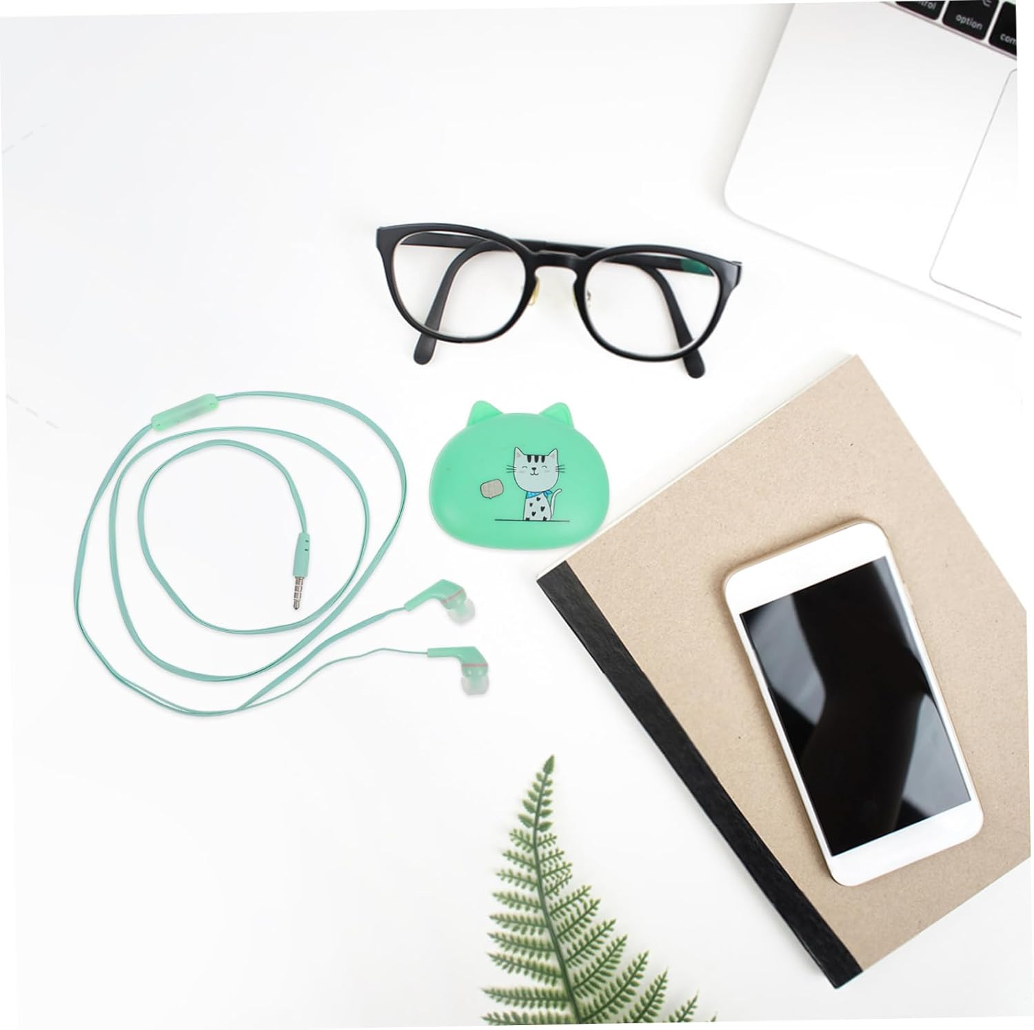 PAMINGONO Ear Earphone Wired Headphone Earbuds Microphone Earphone for Phone for Working image number 4