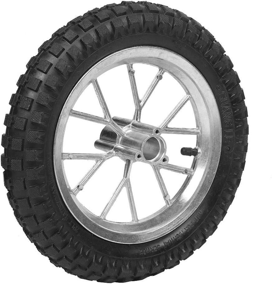 Pitbike Tyres, 12 Inches, Motorcycle Tyres, Powersports Wheel and Tyre Products, 12.5 X 2.75 Inch Motorcycle Front Wheel with Rim, Suitable for Coolster 49 Cc 2-Taini Dirt Bike image number 1