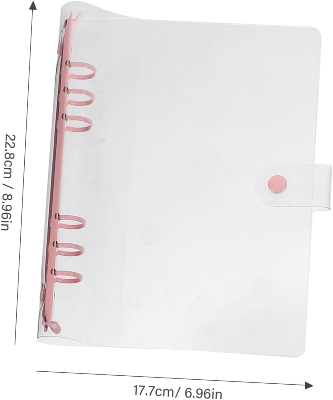 CHILDWEET Jewelry Storage Bag Self-Sealing Pockets Pink Compact Jewelry Organizer Travel Ring Earring Necklace Book image number 2