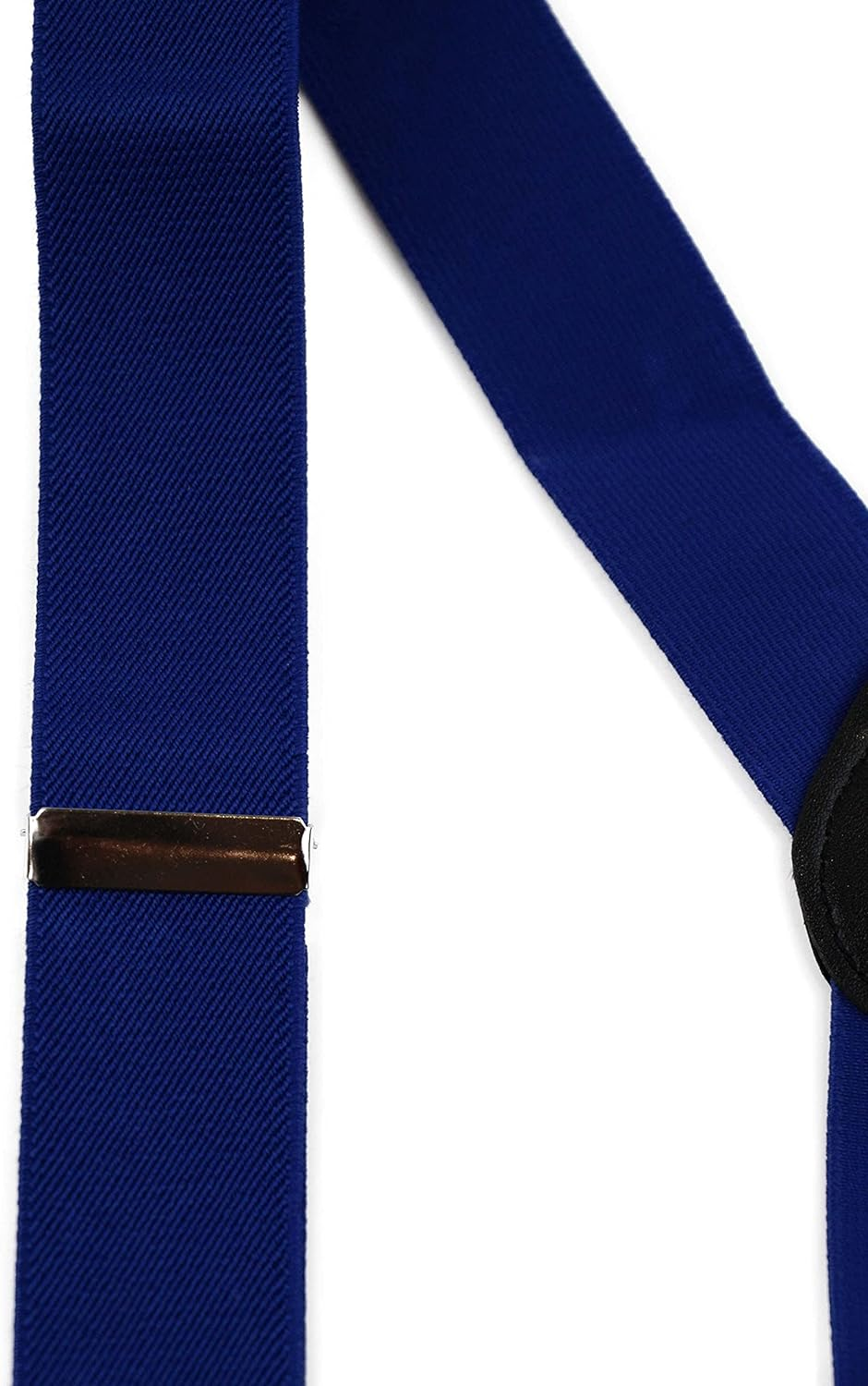 Wide Heavy Duty Adjustable 100Cm Blue Adult Mens Suspenders image number 1