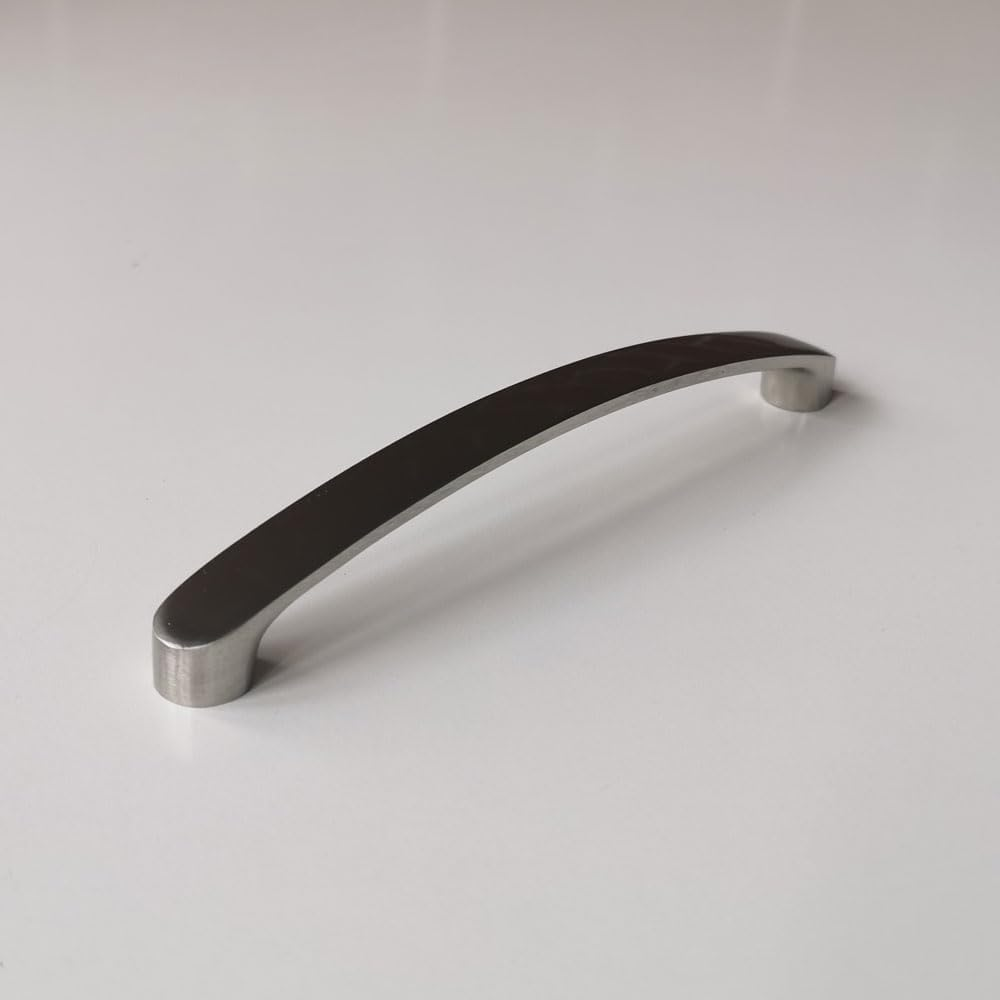 Brushed Nickel Kitchen Door Cabinet Drawer Handle Pulls 160MM image number 2