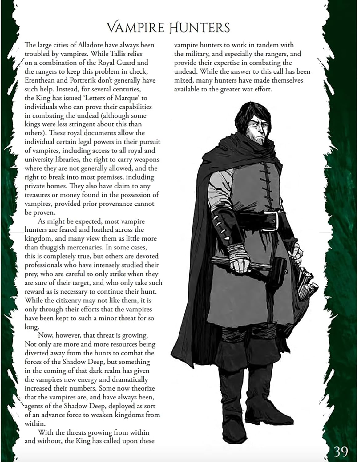 Modiphius Entertainment: Rangers of the Shadow Deep: a Gathering of Heroes - Hardcover RPG Expansion Book, Collects 5 Stand-Alone Supplements image number 4