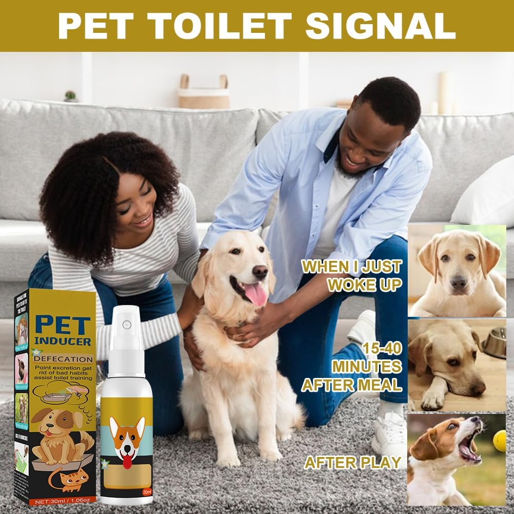 Potty Training Spray for Dogs, Dog Pee Spray Training, Spray for Training, Potty Training Dogs, Dog PIPI Trainer, Puppies and Dogs, Potty Training, for Cats, Dogs, Hamsters, Rabbits, 30 Ml image number 2