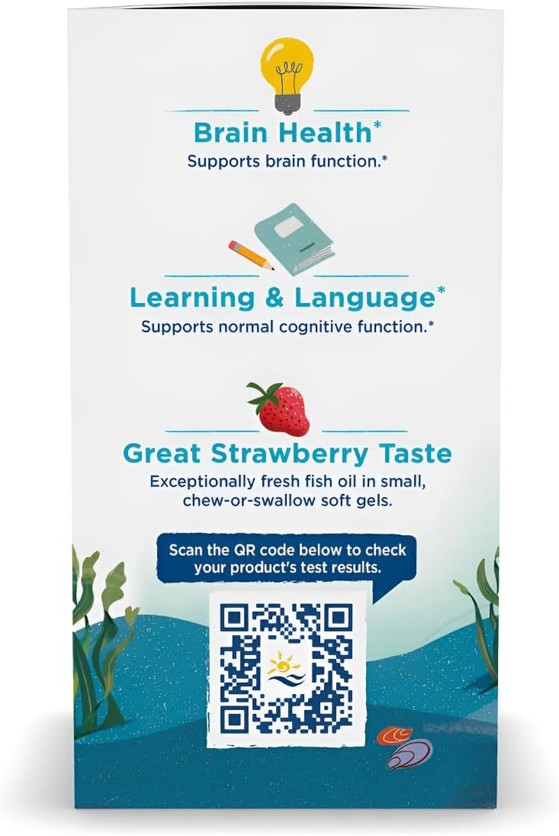 Nordic Naturals Ultimate Omega Junior 90 Ct Strawberry image number 3