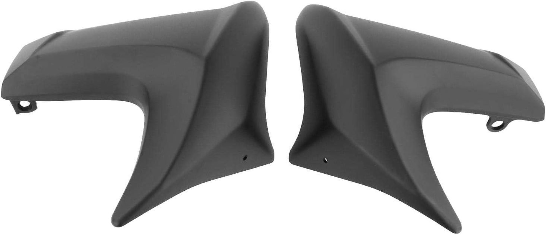 Blesiya 1 Pair Left Right Motorcycle Radiator Cover Fairing Fit for ER6N ER-6N 2012-16 Repair Parts, Matt Black image number 4