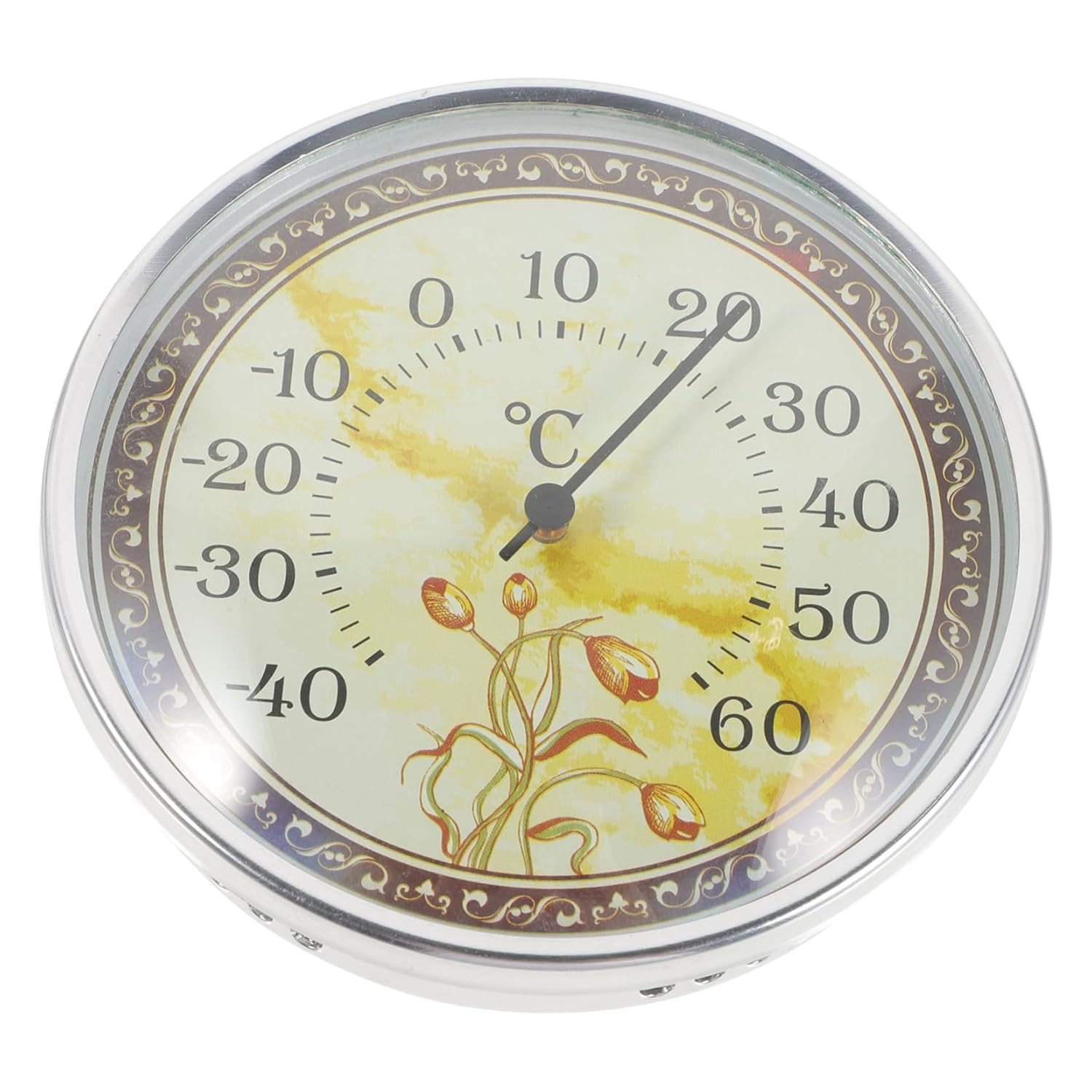 Accurate Hanging Wall Thermometer Indoor Temperature Gauge for Office Garden Home Use