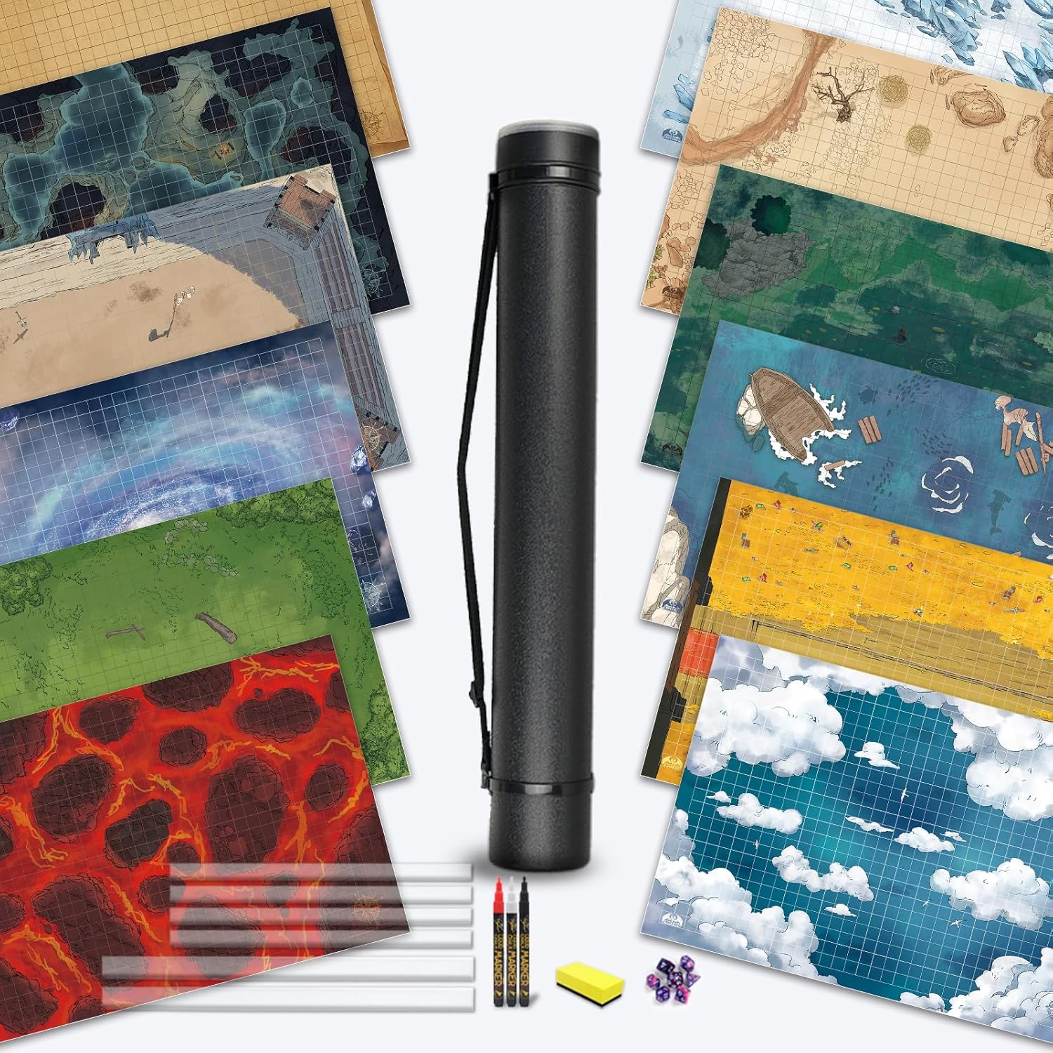 6P DND Mat Gird Color image number 4