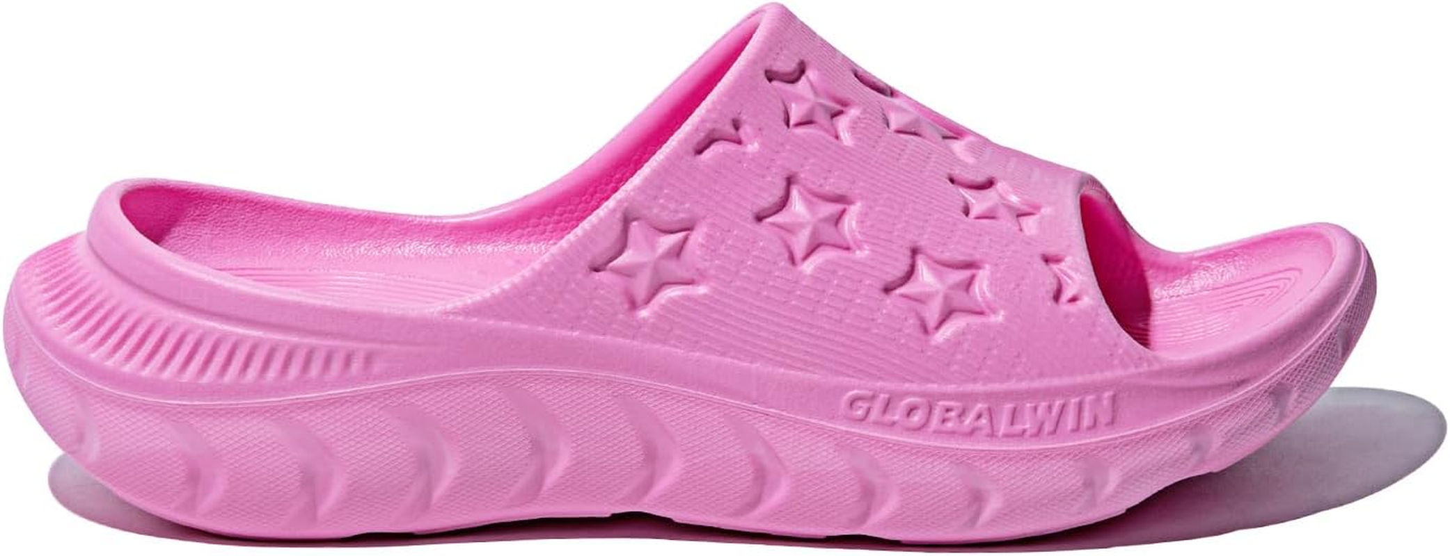 GLOBALWIN Ava Women&rsquo;S Recovery Slides Comfortable Indoor Outdoor Cloud Slippers Reduce Stress on Feet