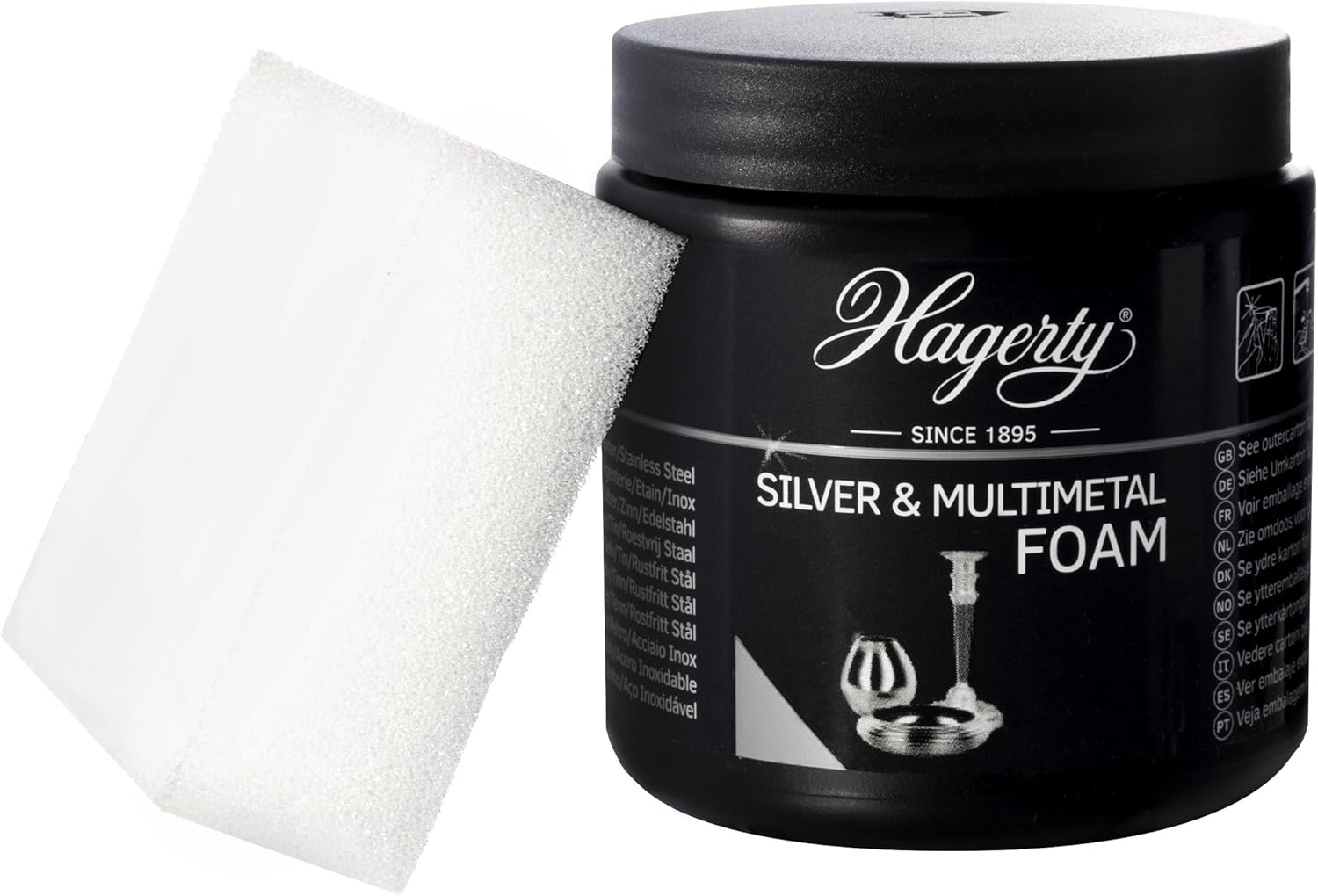 Hagerty A116052 Silver & Multi Metal Foam 185Gm