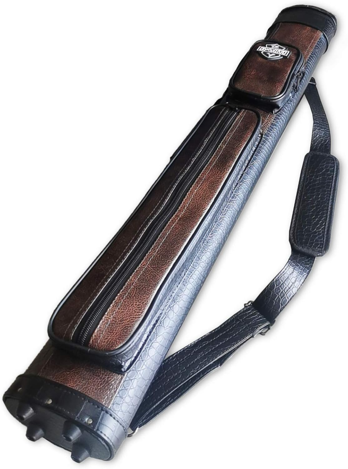 BY SPORTS 2X2 Hard Cue Case Square Pool Cue Billiard Stick Carrying Case - A02-Black image number 2