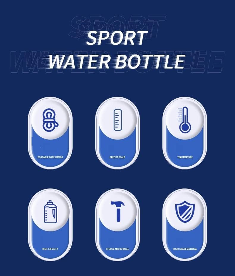 1 Gallon Water Bottle with Times to Drink - 128 Oz Sports Water Bottle with Straw - Motivational Gym Water Jug image number 1