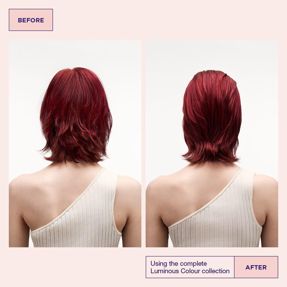 Maria Nila Luminous Colour Shampoo, Reduces Colour Loss When Washing, Pomegranate Counteracts Drying Out, 100% Vegan, Sulphate & Paraben-Free, 350 Ml image number 3