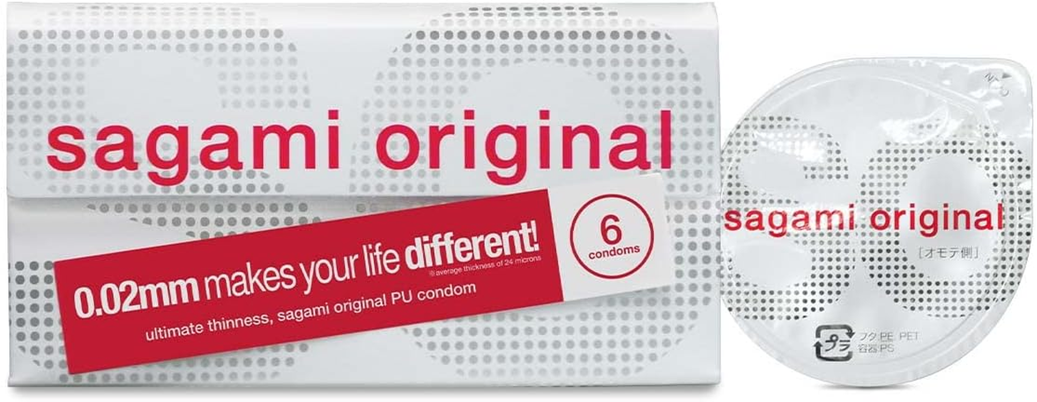Sagami Original 0.02 6'S X 1 Pack PU Condom image number 2