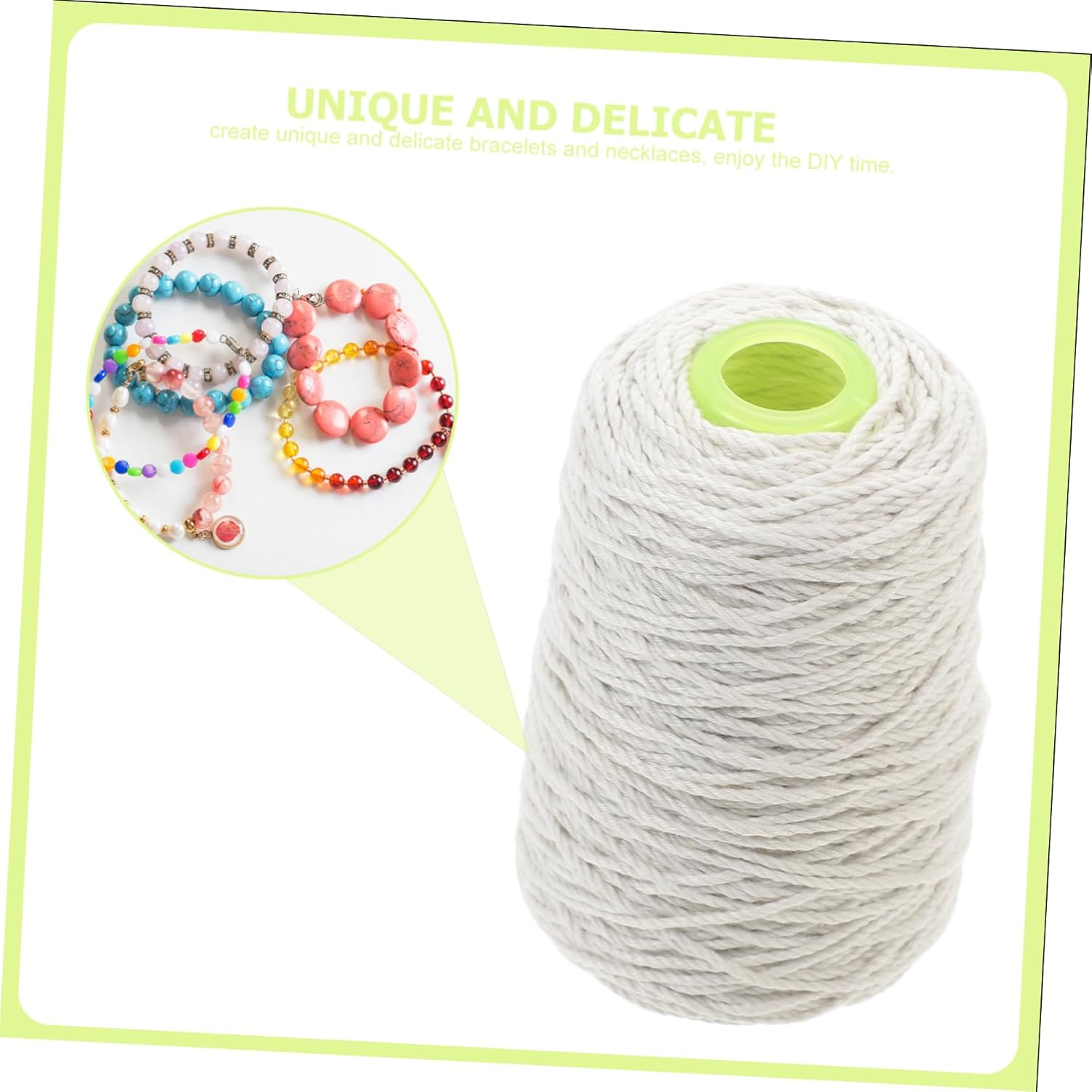 BUTIFULSIC 1.8Mm Thick Cotton Garden Twine Heavy Duty Cotton Rope for Crafting Packaging and Gardening DIY Supplies 200 Meters image number 3