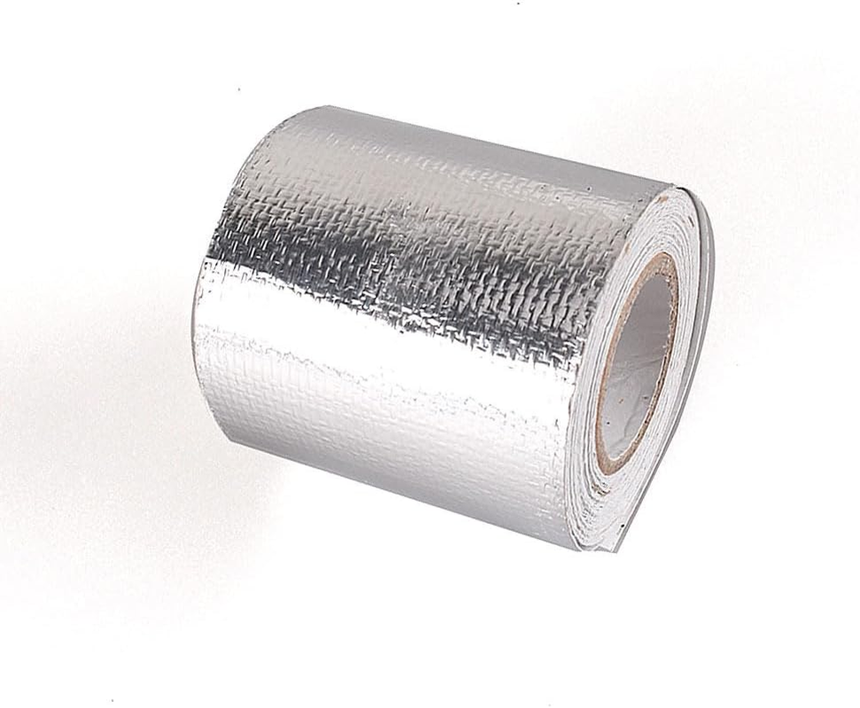 High Temperature Resistant Aluminum Foil Tape, Tin Foil (Silver, 5M*5Cm) image number 6