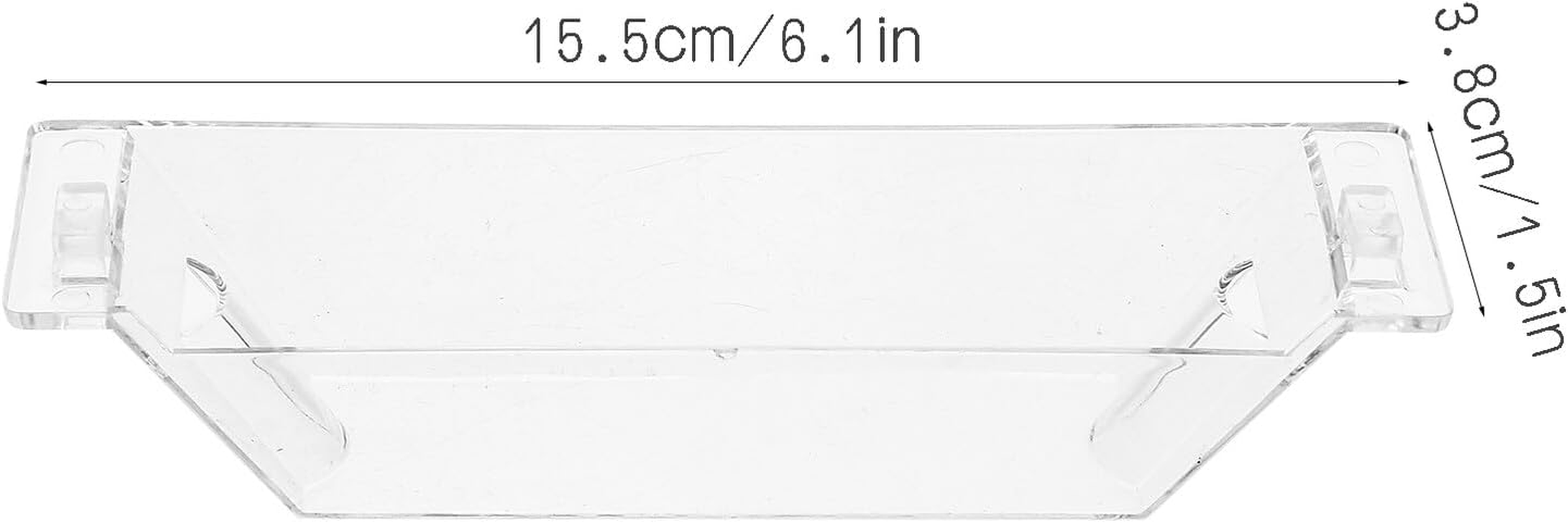 Anneome 2Pcs Range Hood Exhaust Fan Oil Catcher Rangehood Plastic Rangehood for Easy Cleaning image number 5