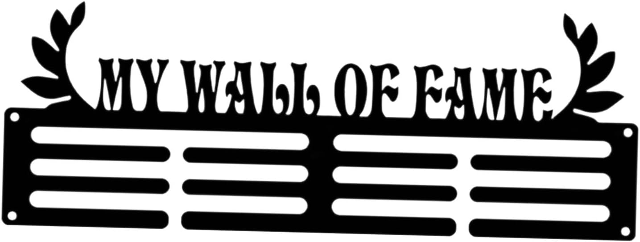 Rockible Medal Hanger Display Hanger Rack Race Medal Display Holder Shelf for Sports Award