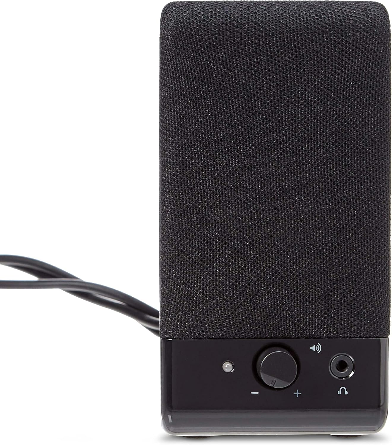 Amazon Basics Usb-Powered Computer Speakers for Desktop or Laptop PC with Volume Control, Plug-N-Play, Black image number 3