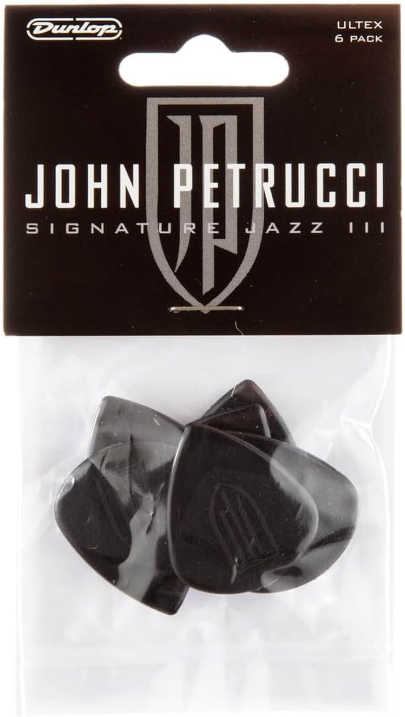 Dunlop 427PJP John Petrucci Jazz III, Black, 6/Player'S Pack image number 2