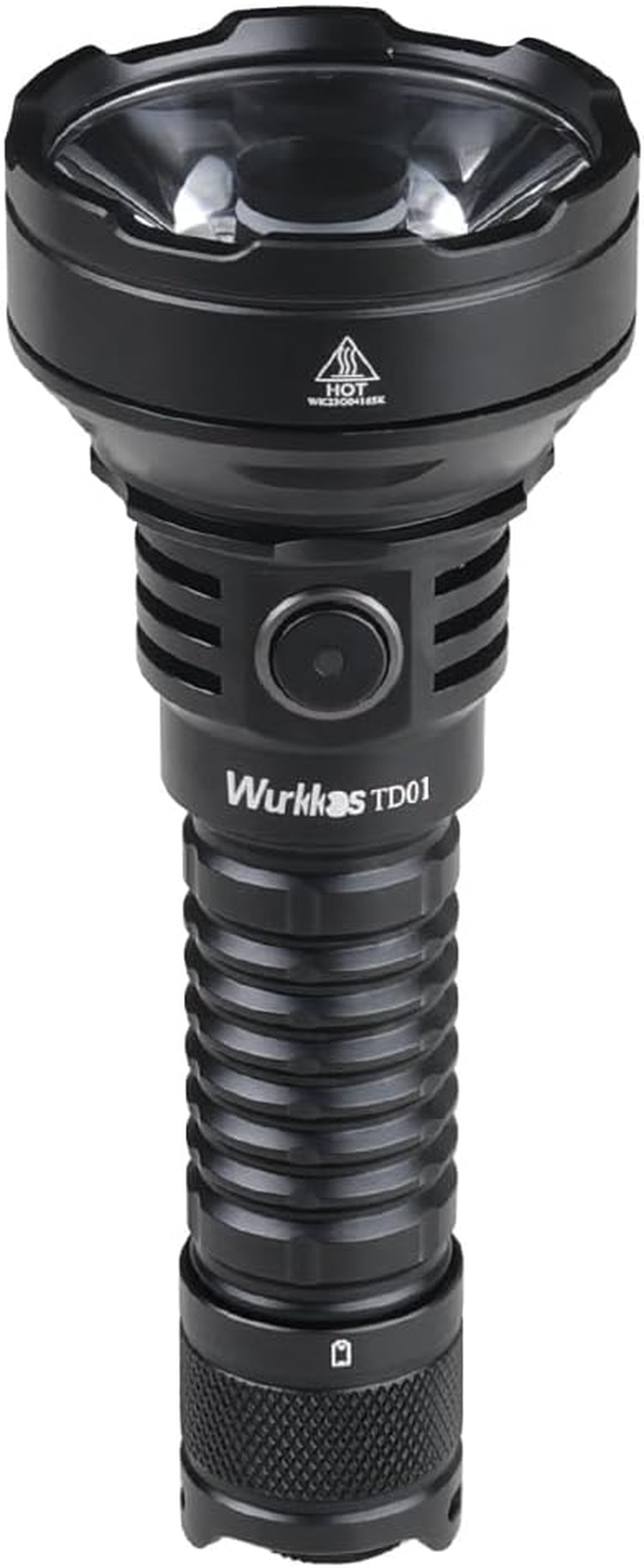 Wurkkos Tactical Flashlight High Lumens TD01C Rechargeable Torch 2000 Lumen, Max 1039 Meters Beam Distance Led Torch, Powerful IP68 Waterproof Flashlight for Camping Hiking(6500K) image number 1