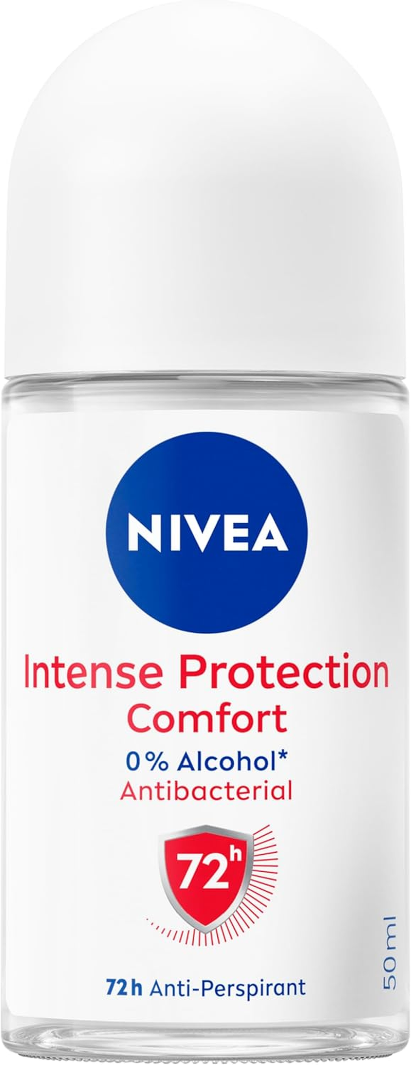 NIVEA Intense Protection Comfort Anti-Perspirant Roll-On Deodorant 50Ml | High Strength Deodorant for Women | 72-Hour Sweat & Odour Protection | Long-Lasting Freshness | Clean Citrus Scent image number 3