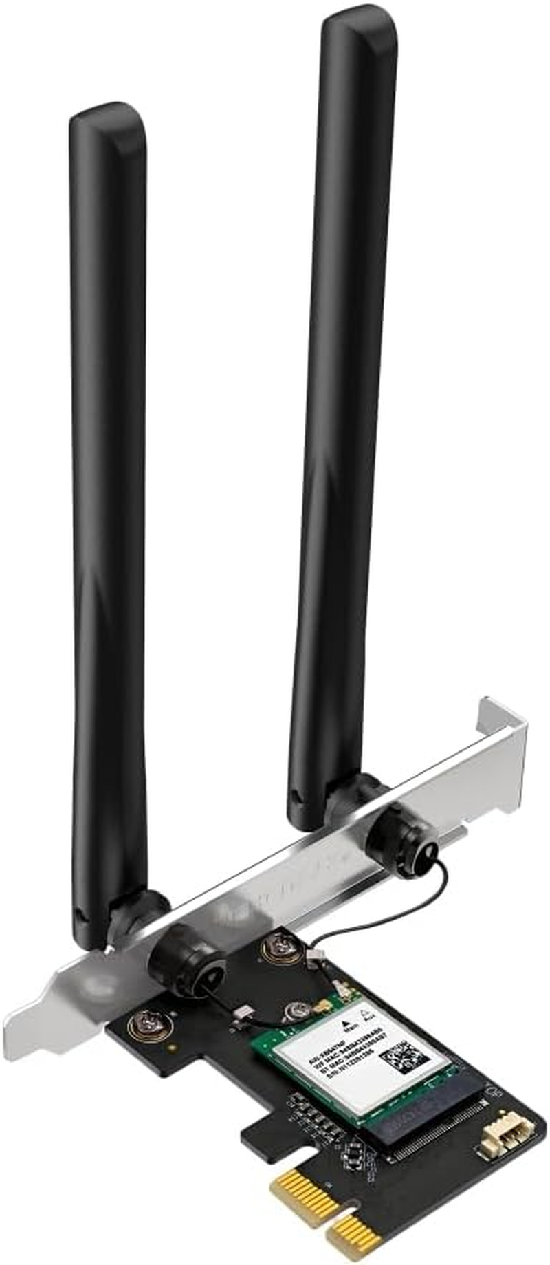 Mercusys AX1800 Wi-Fi 6 Bluetooth 5.4 Pcie Adapter, Dual Band, Faster Speed & Broader Coverage, WPA3 Security, Two High-Performance Antennas, Backward Compatibility, Windows 10, 11 Compatible (MA70XE) image number 4