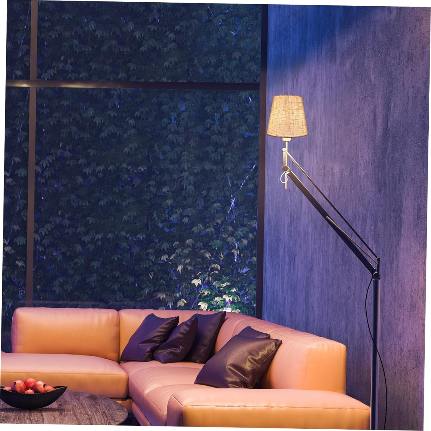 Gadpiparty 2Pcs Cloth Lamp Shades Modern Lampshade Linen Burlap Lamp Shades Fabric Lampshade for Table Lamps Linen Bedroom Bedside, Small Shade, 5.5X5.5X5.1Inch image number 3