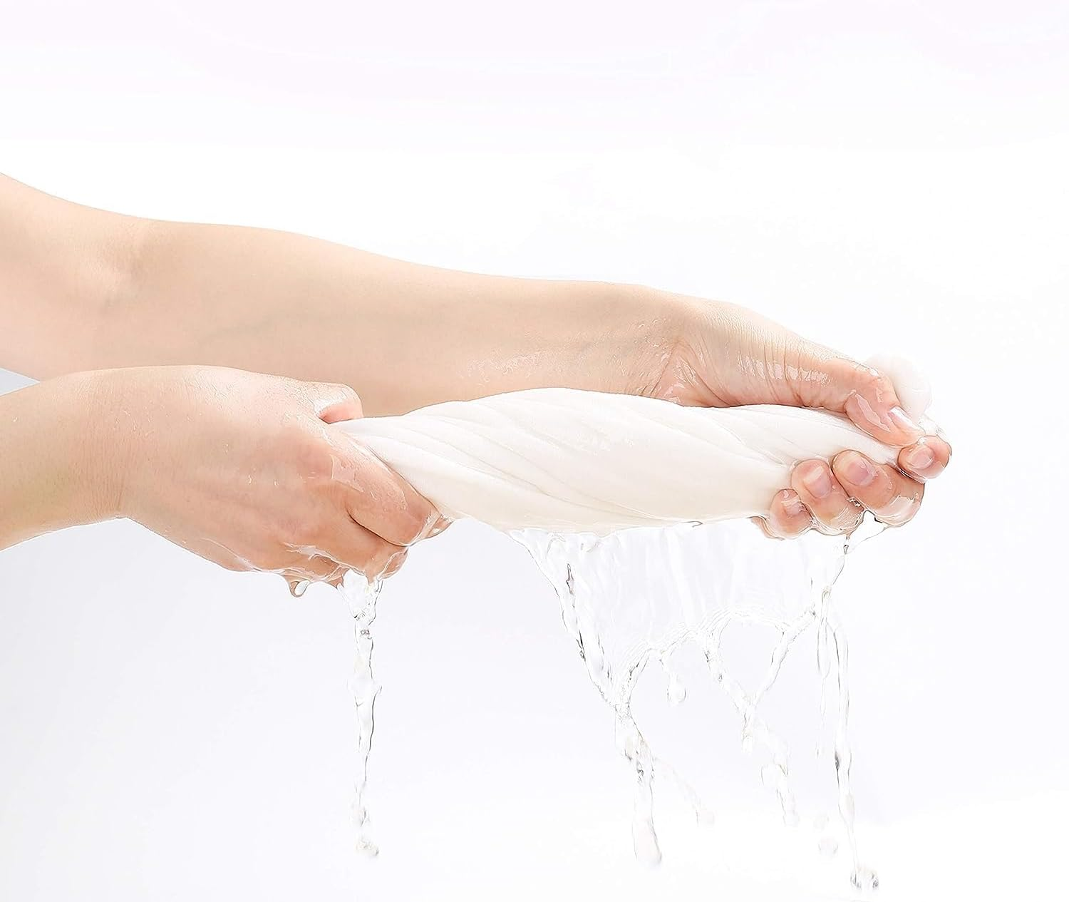 Cute Castle 6 Pack Muslin Burp Cloths for Baby - Ultra-Soft 100% Cotton Baby Washcloths - Large 20'' by 10'' Super Absorbent Milk Spit up Rags - Burpy Cloths for Unisex, Boy, Girl - White (6) image number 2