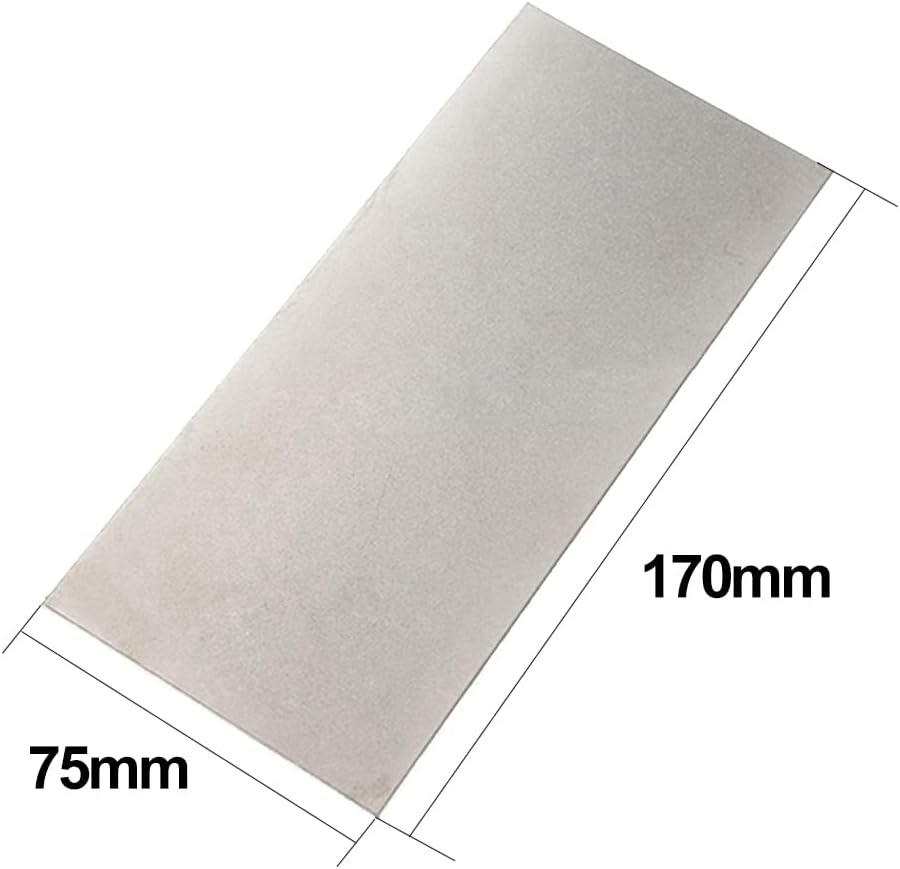 Thin Diamond Rectangle Knife Tool Sharpening Stone Whetstone 320 Grits image number 2