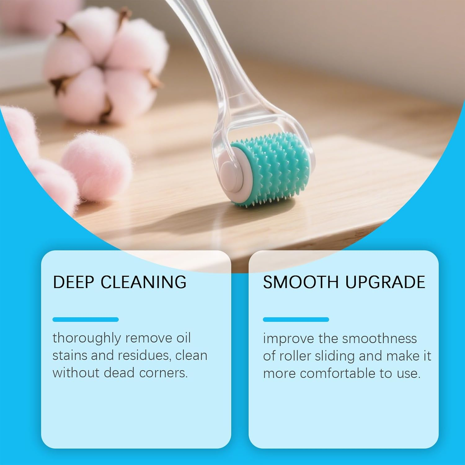 Roller Cleaner Spray, Deep Cleaning Solution for Massage Tools, 100Ml/3.38Fl.Oz, Efficient Stain Removal, Smooth Upgrade Formula image number 3