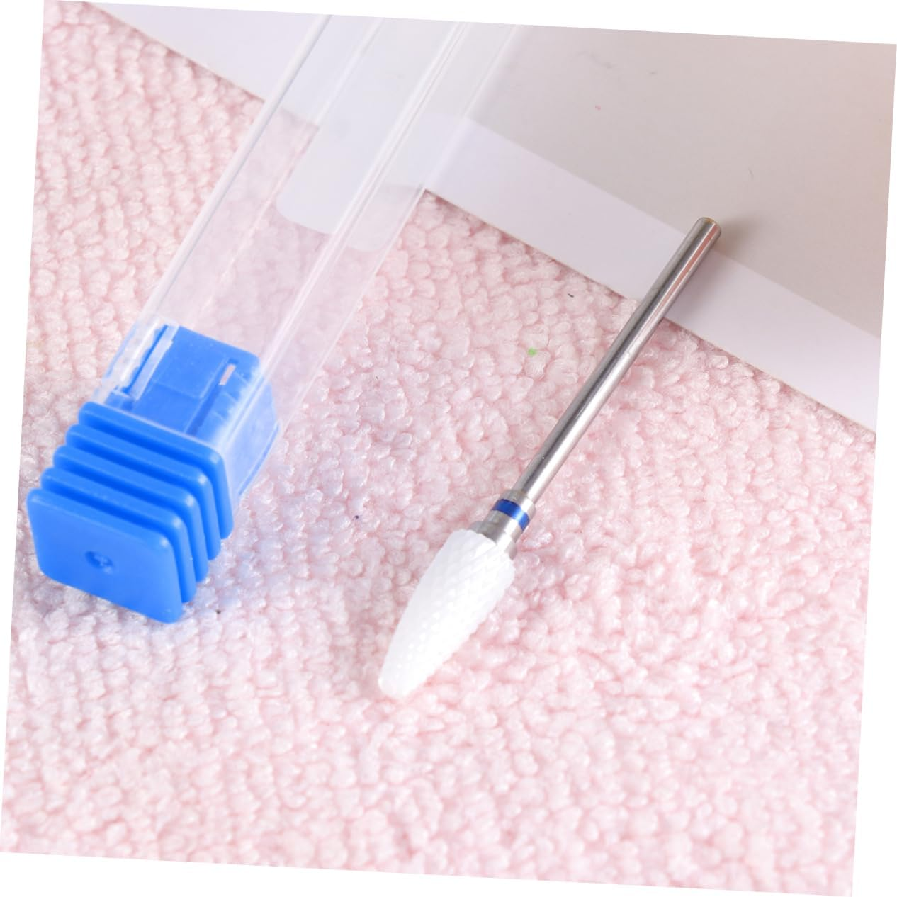 Ipetboom 2Pcs Electric Nail Drill Bits Ceramic Cones Set for Manicure Nail Art Grinding Gel Polish Removal image number 2