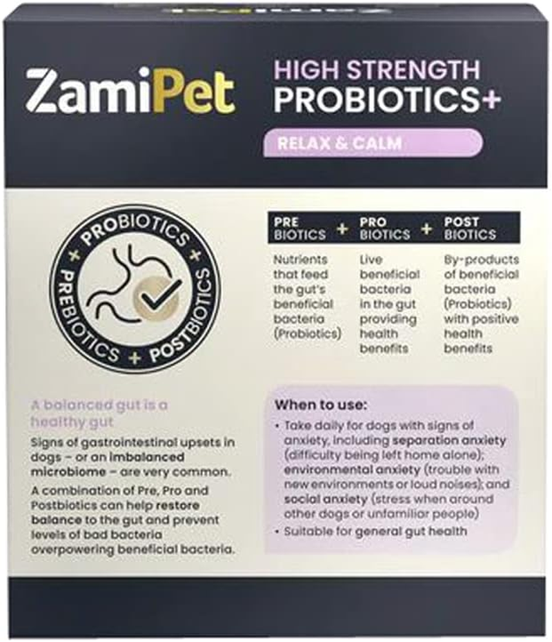 Zamipet High Strength Probiotics+ Relax and Calm Oral Powder 30 Sachets image number 1
