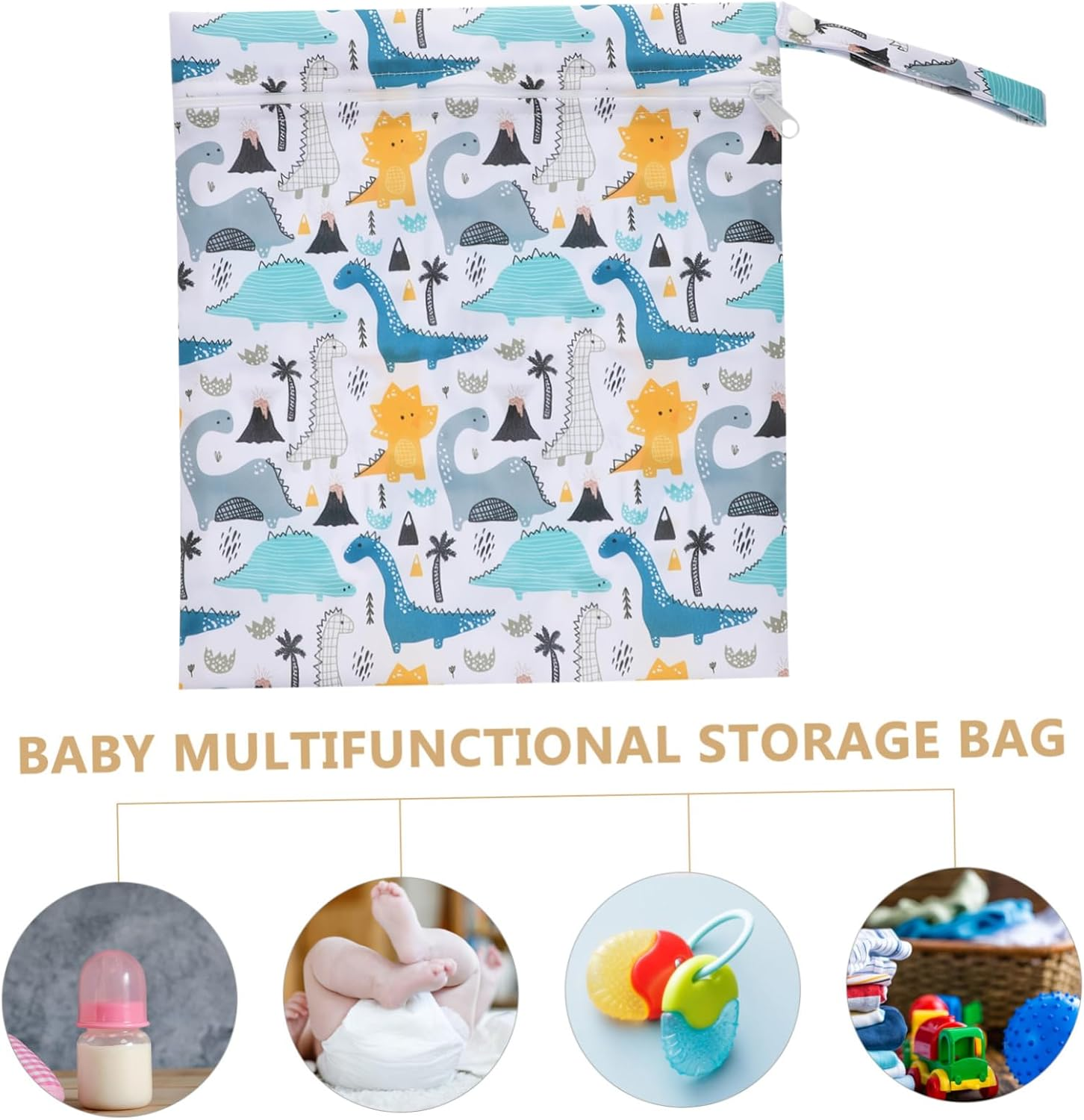 Multi-Function Diaper Bag Sanitary Napkin Bag Portable Diaper Storage for Babies Napkin image number 6