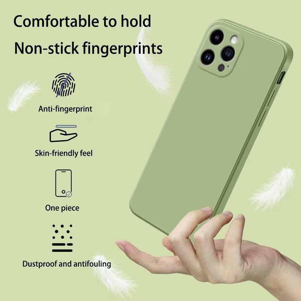 EASSGU Case for Oppo A52 / Oppo A72 / Oppo A92 (6.5 Inches), Soft TPU Silicone Case - Black image number 6