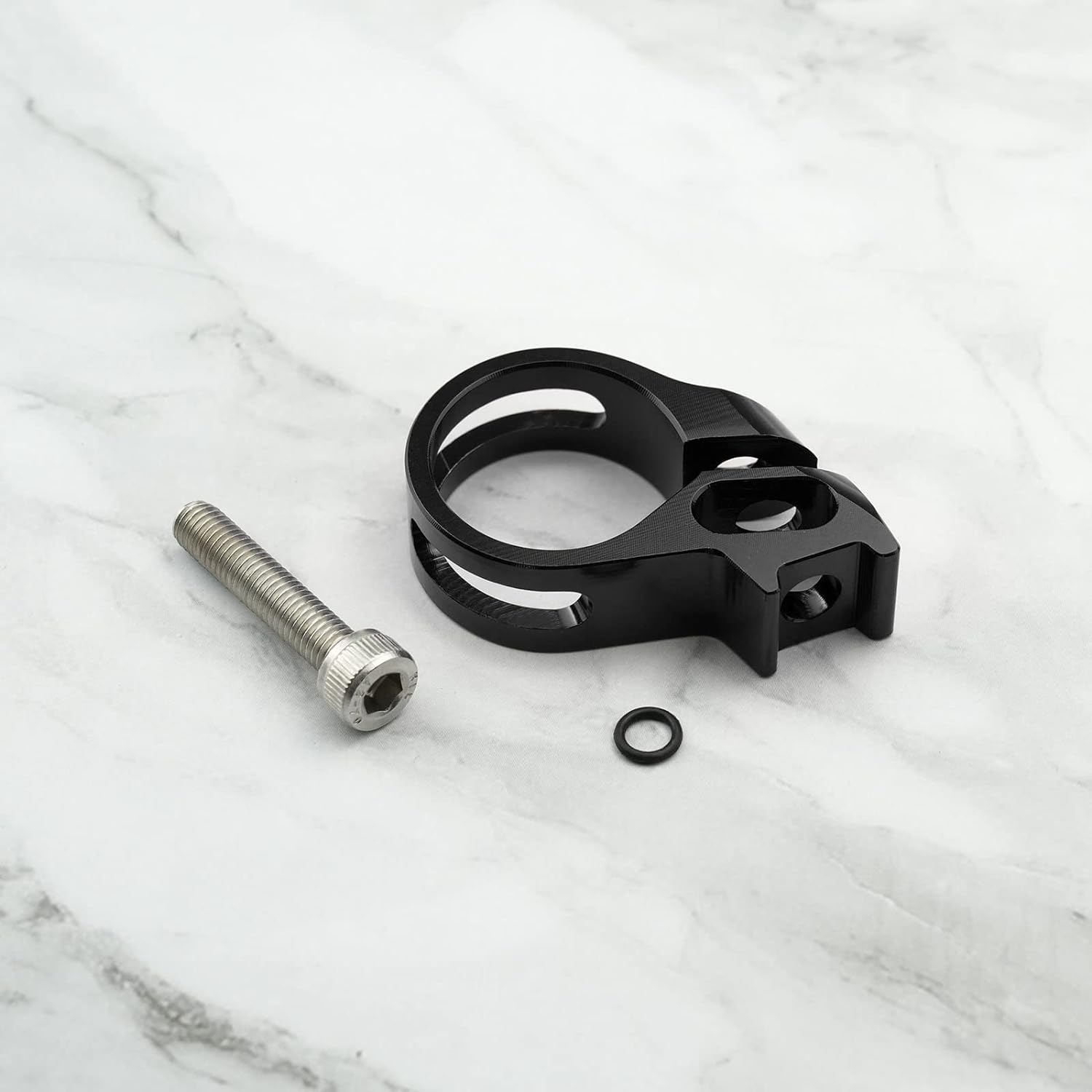 Ecsing Bike Shifter Clamp Replacement Compatible with Sram X7 X9 X0 XX X01 XX1 Releases Shifter Aluminum Alloy Shifter Trigger Bar Clamp 45X32X12Mm image number 2